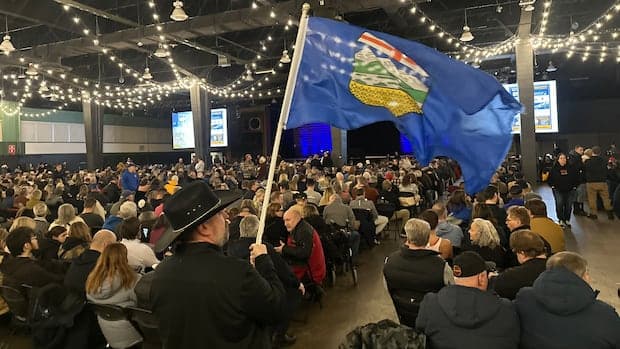 Two-thirds of Albertans would vote to stay in Canada or lean that way, new poll suggests | CBC News - Featured Image