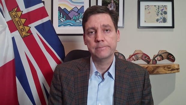 B.C. premier doubles down on calling Alberta separatist movement seeking U.S. support 'treason' | CBC News - Featured Image