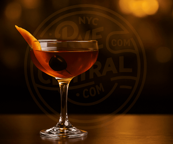 Manhattan Cocktail Recipe Using Rye Whiskey for a Classic Taste
 – RyeCentral.com - Featured Image