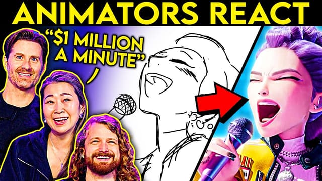 Animators React to KPOP Demon Hunters ft. The Directors - Featured Image