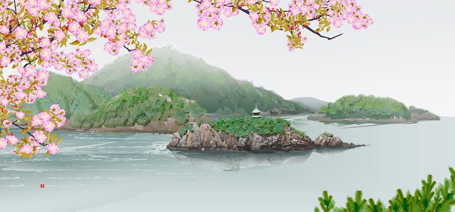 Meet Tatsuo Horiuchi, the 77-Year-Old Artist Who 'Paints' Japanese Landscapes With Excel — Colossal - Featured Image