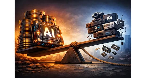 AI-driven chip shortages prompt new fears for pro AV | AV Magazine - Featured Image