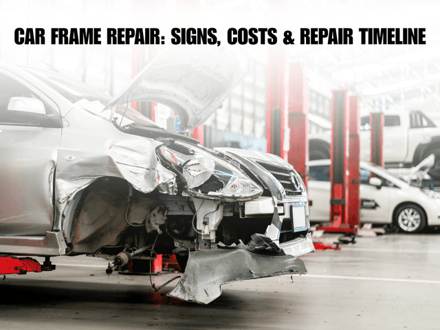 Car Frame Repair: Signs, Costs & Repair Timeline - Auto Body Shop Brampton ON - Featured Image