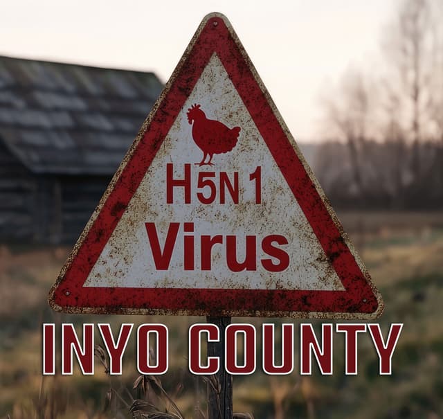 AVIAN INFLUENZA A(H5) DETECTED IN INYO COUNTY - Sierra Wave: Eastern Sierra News - The Community's News - Featured Image