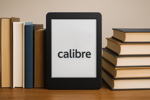 Calibre 9.0 arrives with a bookshelf view, smarter editing, and better Linux scrolling - Featured Image