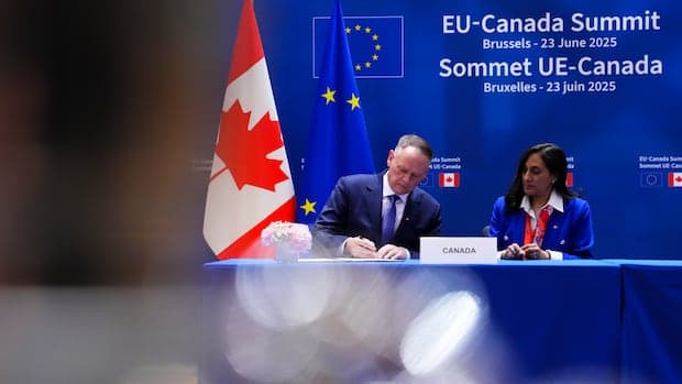Canada has officially joined the EU's loans-for-weapons program | CBC News - Featured Image