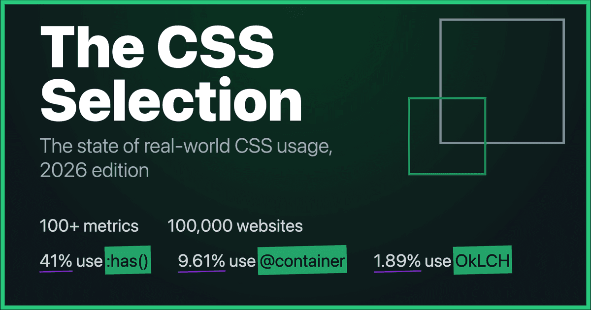 The CSS Selection - 2026 Edition - Project Wallace - Featured Image