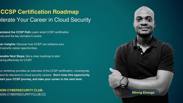 CCSP Certification Roadmap Recap: Key Takeaways and Resources - Featured Image