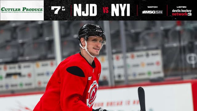Bjugstad Debuts with Devils vs. Isles | PREVIEW | New Jersey Devils - Featured Image