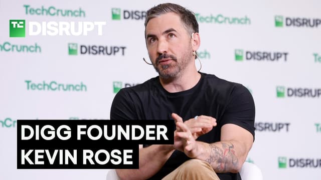 Digg founder Kevin Rose on making a better, more human internet | TechCrunch Disrupt 2025 - Featured Image