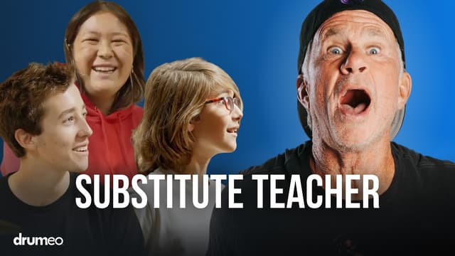 Chad Smith Surprises Drum Students (Chaos Ensues) - Featured Image