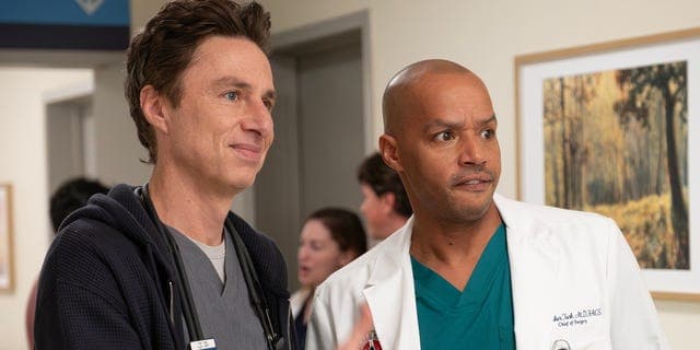 Zach Braff and Donald Faison Say J.D. and Turk’s ‘Scrubs’ Future Isn’t What Anyone Thought - Featured Image