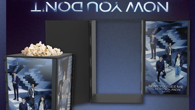 Watch 'Now You See Me: Now You Don't' bucket make popcorn 'disappear' - Featured Image