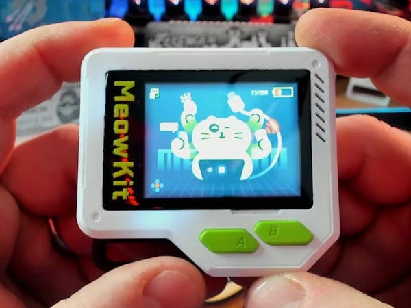 The Purr-fect ESP32 Portable Dev Tool - Hackster.io - Featured Image