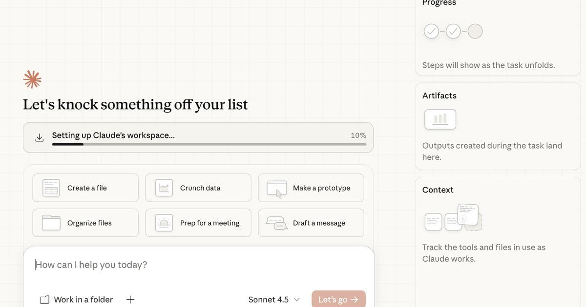 Anthropic’s new AI agent Claude Cowork pushes down software stocks | Semafor - Featured Image