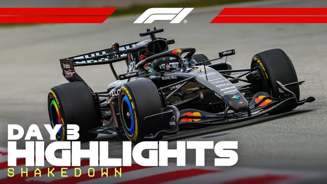 Day 3 Highlights | 2026 F1 Barcelona Shakedown - Featured Image