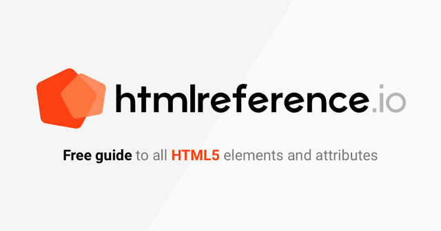 HTML Reference - A free guide to all HTML elements and attributes. - Featured Image