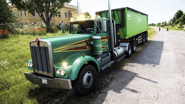 1974 Kenworth W900 Truck - FS25 Mods | Classic Long Nose Truck Old School Power - Featured Image