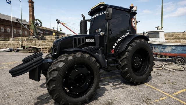 Erkunt Hasret 125 CRD4 - FS25 Mods | Tractor with Custom Buffers and Simple Setup - Featured Image