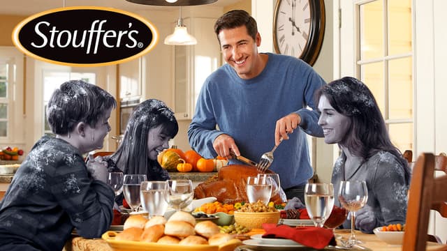 Stouffer’s Targets People Spending Thanksgiving Alone With New Single-Serve Frozen Family - Featured Image