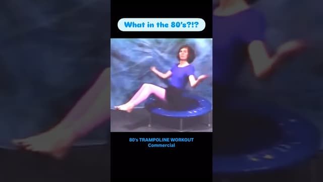 #80’s #TRAMPOLINE #WORKOUT #commercial #bounce #gym #workout #workoutroutine #trampoline - Featured Image