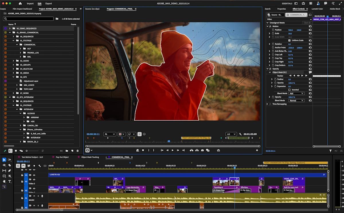Adobe unveils new AI-powered video editing tools for Premiere - Featured Image