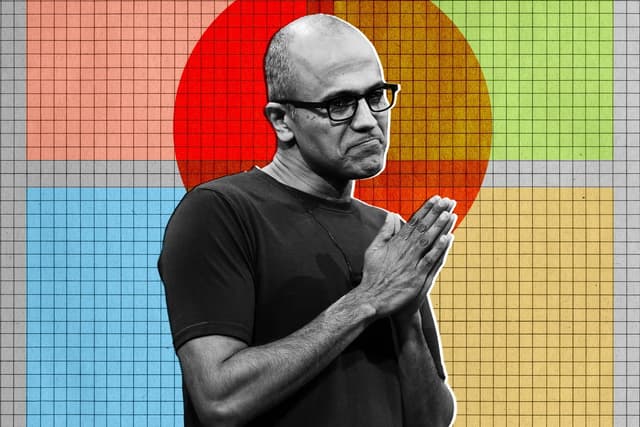 The CEO of Microsoft Suddenly Sounds Extremely Nervous About AI - Featured Image