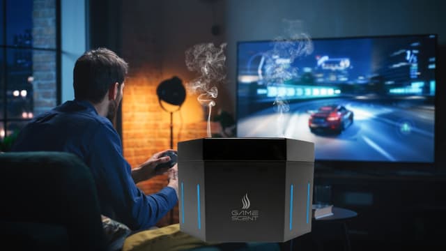 It's 'smell-o-vision' for gaming: GameScent emits 'gunfire' and other scents while you play - Featured Image