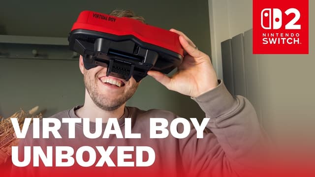Unboxing the Virtual Boy for Nintendo Switch 2 - Featured Image