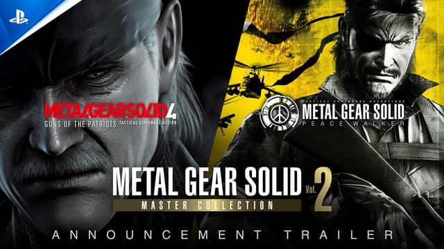 Metal Gear Solid: Master Collection Vol.2 - Announce Trailer | PS5 Games - Featured Image