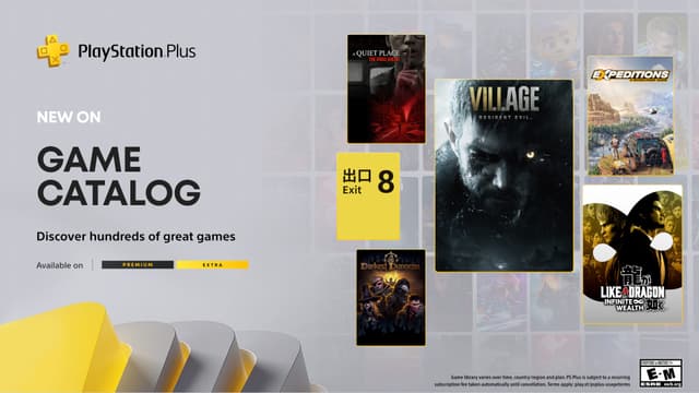PlayStation Plus Game Catalog for January: Resident Evil Village, Like a Dragon: Infinite Wealth, Expeditions: A MudRunner Game and more – PlayStation.Blog - Featured Image