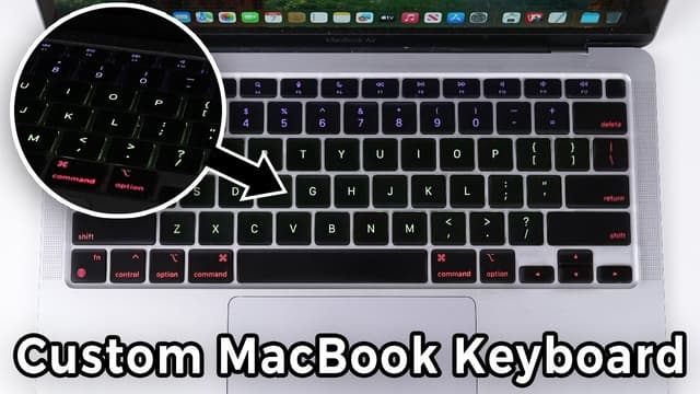 Adding RGB to an Apple Silicon MacBook Keyboard - Featured Image