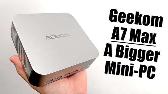 Geekom A7 Max Mini-PC Review: BIG Performance, Shame About the RAM Though... - Featured Image