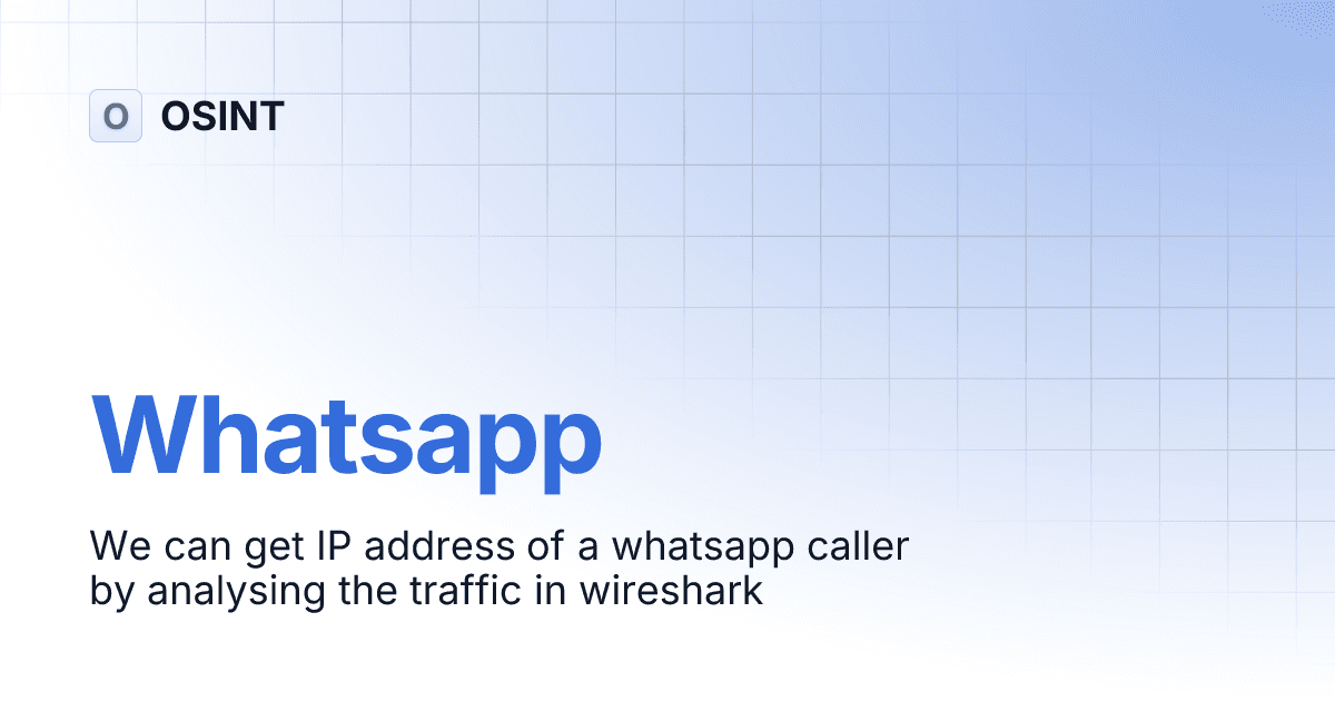 Whatsapp | OSINT - Featured Image