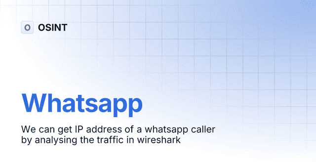 Whatsapp | OSINT - Featured Image