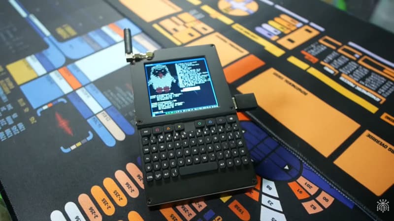 An Event Badge Re-Imagined As A Cyberdeck | Hackaday - Featured Image