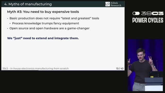 In-house electronics manufacturing from scratch: How hard can it be?

- media.ccc.de - Featured Image