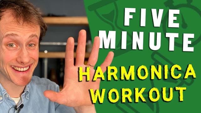 5 Minute Harmonica Workout | 28-Day Challenge - Featured Image