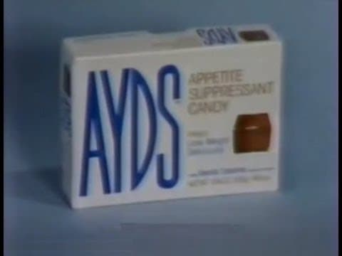 Ayds -  Appetite Suppressant Candy (Commercial, 1982) - Featured Image