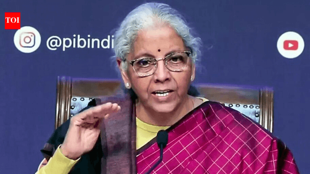 Defence, education, railways, income tax & more: 10 big announcements in Union Budget 2026 - The Times of India - Featured Image