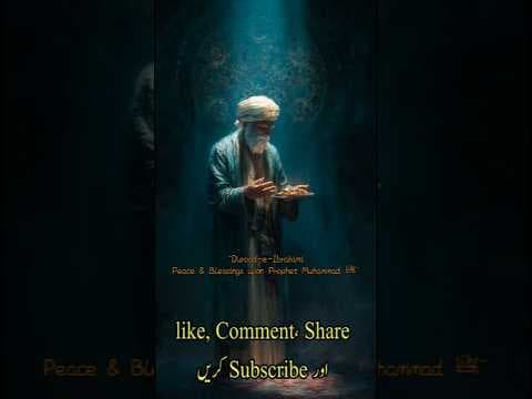 Durood-e-Ibrahimi 🤍 | Beautiful Islamic Short | Blessings & Peace |Sukoon e Qalbo Jaan #shorts - Featured Image