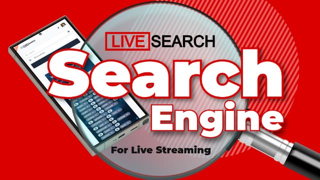 Live Search App - Live Streaming Search Engine - LiveSearch.app - Featured Image