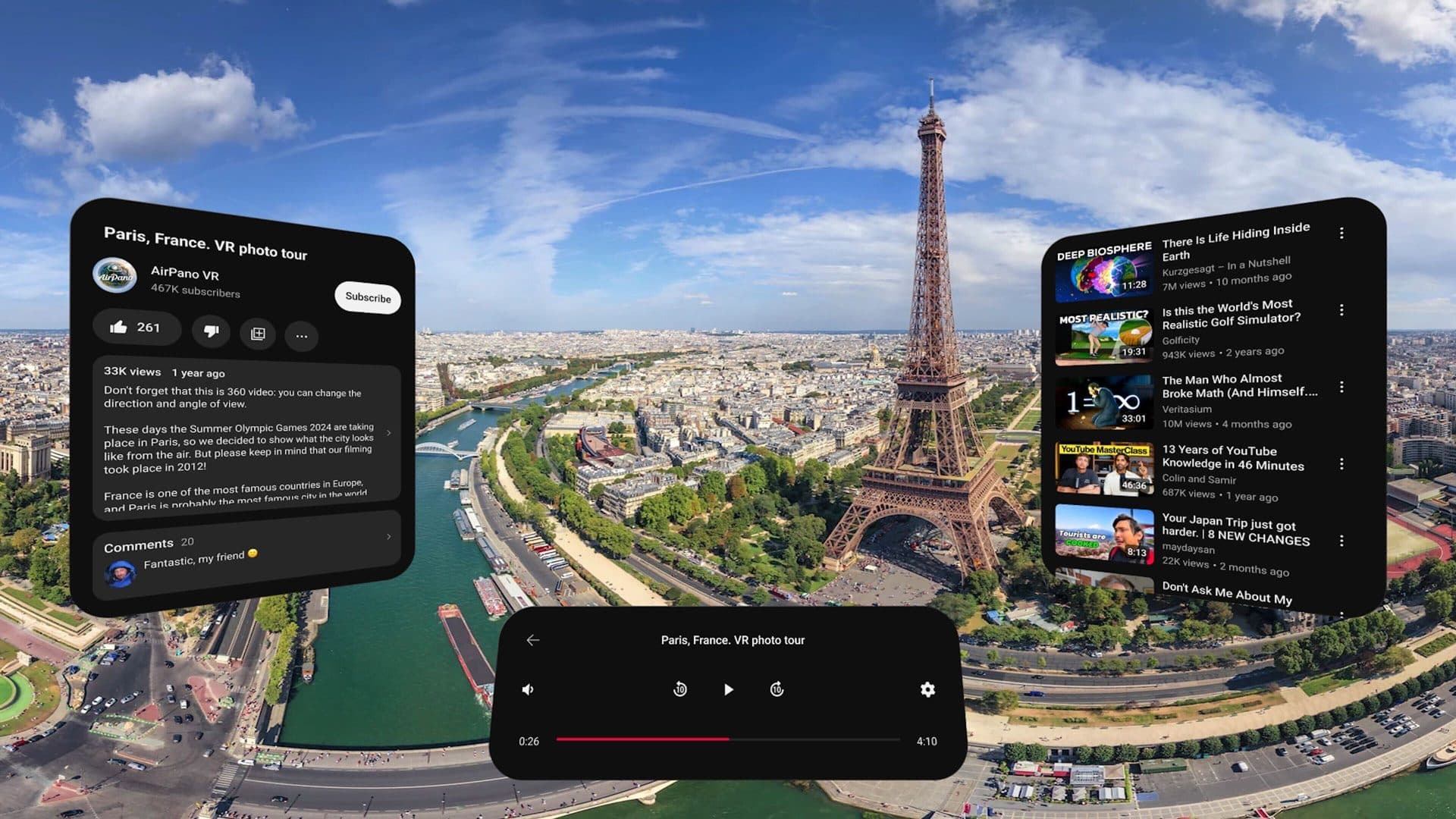 Vision Pro Finally Gets Native ‘YouTube’ App with Full Immersive Video Library - Featured Image
