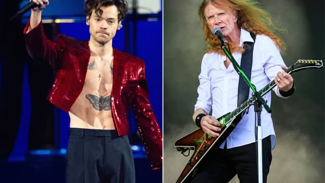 Together at last, Megadeth and Harry Styles rule the Billboard charts - Featured Image