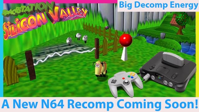Another N64 Recomp! Space Station Silicon Valley Recomp Coming Soon - Featured Image