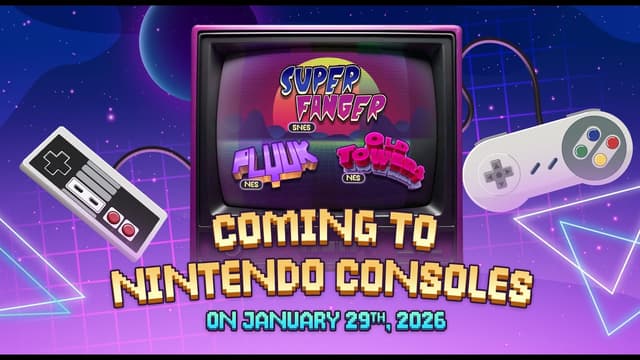 Mega Cat Studios || Nintendo Triple Launch: Old Towers NES, Plyuk NES, Super Fanger SNES - Featured Image