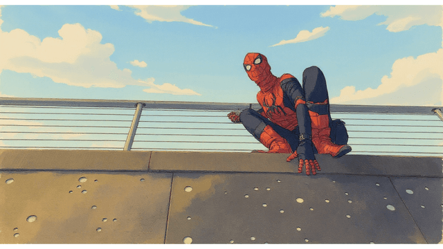 Greenville Spider-Man saves two stuck on downtown waterfall - Featured Image