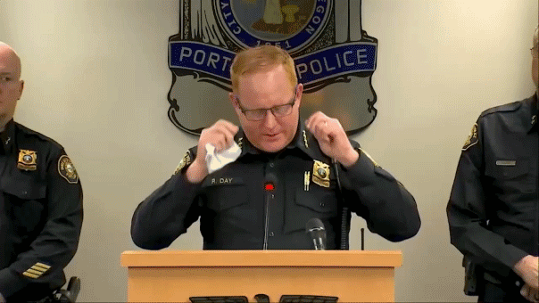 Portland police chief cries while admitting DHS was right about Tren de Aragua ties in CBP shooting - Featured Image