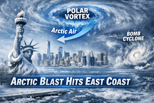 Record Cold and Bomb Cyclone: Why the East Coast Is So Cold Right Now - Sassy Feeds - Featured Image