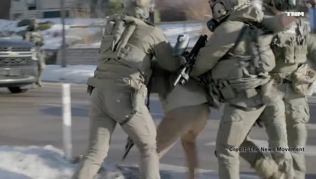 Video appears to show Alex Pretti scuffle with agents 11 days before his death - Featured Image